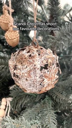 Here are some of our favourite decorations from our recent Scandi Christmas shoot. What’s your top pick? #tiktokchristmas #scandichristmasdecor #scandichristmas #baubles #treedecor #christmasscene | House Beautiful UK