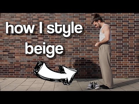 How I Style Beige Pants