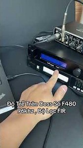 Measure Delay on Digital Coss Lx acoustic F480: 96Khz, FIR Filter - Contact: Thang Cao Audio: 094...