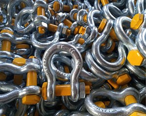 [Hot Item] G80 Rigging Galvanized Bolt Type Anchor Bow Shackles G2130