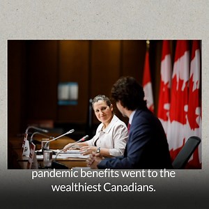 5.7K views · 459 reactions | There's no shortage of Canadians who've been hit hard by COVID-19. It's outrageous that Liberals allowed most pandemic support to go to wealthy Canadians. This needs to be reviewed now. | Erin O'Toole | Facebook