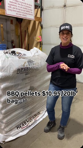 We’ve got bbq pellets again and they are still only $10.95/bag | Building Material Resources, Inc.