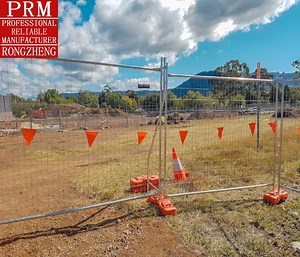 [Hot Item] Removable Australia Fencing Galvanized Panels Metal Temporary Fence for Construction