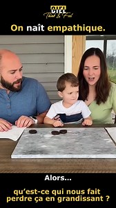 Ces enfants n’ont pas fait de calcul. Ils n’ont pas réfléchi à ce qu’ils allaient “perdre”. => Ils ont vu quelqu’un sans cookie. => Ils en avaient deux. => Ils en ont simplement donné un. 👉 L’empathie n’est pas quelque chose qu’on apprend. C’est quelque chose qu’on protège… ou qu’on désapprend avec le temps. Rejoignez nous dans notre atelier ExpérienCIEL " Empathie VS Sympathie". Un espace pour expérimenter ce réflexe humain, même sous stress, même en position de leadership. Si le sujet te parl