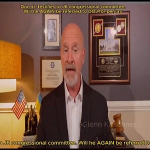 30 reactions | Don Jr. testifies to J6 congressional committee. W - Glenn Kirschner | Glenn Kirschner | Facebook