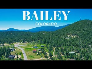 Bailey Colorado 4k Drone Aerial Footage