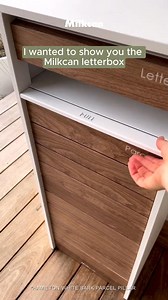 The letterbox your home deserves! Your dream home deserves the best, and our Hamilton Parcel Letterbox boasts design and functionality. 📦 | Milkcan Outdoor