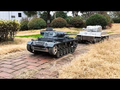 HUGE RC Tanks 1/6 & 1/4 Scale – Massive Military RC Models in Extreme Action