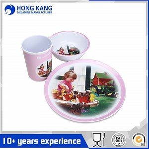 [Hot Item] Wholesale Unique Design Dinnerware Melamine Dinner Set for Restaurant