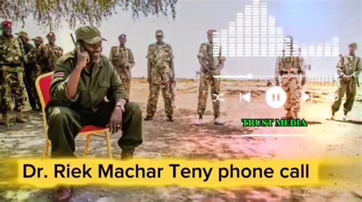 Dr. Riek Machar Teny held a phone call with his supporters. Watch the full video | Naath Voice Media