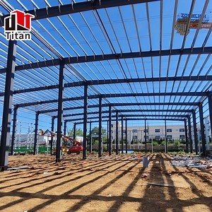 [Hot Item] Customized Large Space Manufacturing Steel Structure Workshop for Electronics