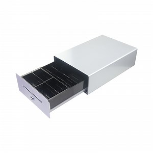 [Hot Item] Cashier Cash Box Automatic Metal Rj11 Trigger Smart Electronic Mini POS Cash Drawer for POS System