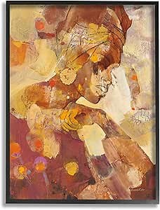 Stupell Industries Celebrate Beauty Abstract Portrait Framed Wall Art, Design by Albena Hristova