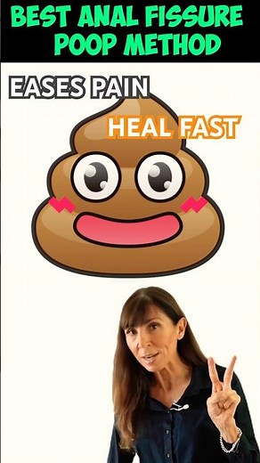 BEST Anal Fissure POOP 💩 Bowel Emptying Pain Relief PHYSIOTHERAPY