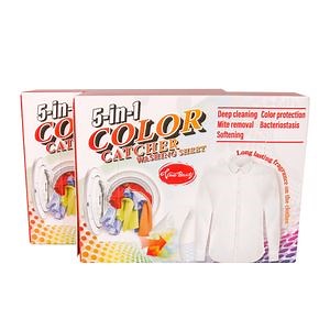 [Hot Item] Hot Selling 5-in-1 Color Catcher Fabric Washing Sheet