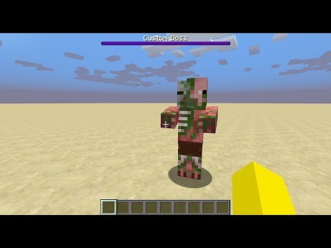 How to give Any Mob a Boss Bar | Minecraft: Command Blocks - Updated Version in Description