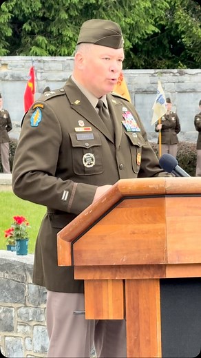 18 MAY: Boalsburg Memorial Ceremony Today, we honor @PANationalGuard’s 28th Infantry Division, The Keystone Division, and remember the over 4,000 men and women of the 28th whose names are engraved here. #HonorThem #NeverForget From the Lake Erie Region to Valley Forge; the Allegheny Mountains to this beautiful Valley, we gather today to remember… Pennsylvania is the land of the free because, as we remember today, we are the home of the brave. #OneTeamOneMission | Major General John R. Pippy