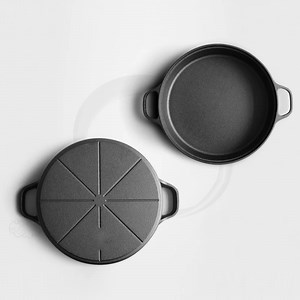 [Hot Item] Pre-Seasoned Cookware Pancake Chinese Cast Iron Vegetable Oil Frying Pan/Skillet Round Cast Iron Pan