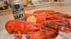 Web chef, Kimberly Turner, from http://CookingWithKimberly.com shares with you How to Steam Lobster with Beer! * Recipe & Blog Post: http://CookingWithKimberly.com/how-to-steam-lobster-with-beer/ * YouTube: https://youtu.be/8M9vYlxXJ50 Be a Champion in the Kitchen & Eat Deliciously! * "Like" on Facebook: http://facebook.com/CookingWithKimberly * Watch on Roku: http://www.rokuguide.com/channels/cooking-kimberly * Subscribe on ifood TV: http://iFood.tv/CookingWithKimberly * Follow @CookingWithKimE