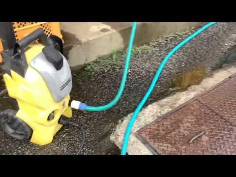 KARCHER ケルヒャー 家庭用高圧洗浄機 K3 サイレント 動作確認