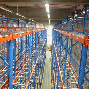 [Hot Item] Vna Pallet Racking with Very Narrow Aisle Forklift