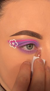 So gorg 🌸 Products: ✨ Elf Cosmetics Liquid Metallic Eyeshadow in “Little Dipper” ✨ By BEAUTY BAY Bright Matte 42 Colour Palette Haul the Bright Matte 42 Colour Palette here 👉 https://bit.ly/45Ns3sK 🎥: alicekingmakeup (IG) #makeup #flowermakeup #ByBEAUTYBAY | Beauty Bay