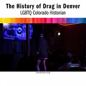 In celebration of Pride Month, the #IAMDENVER team set out to document, "From Prohibited to Proud: the History of Drag in Denver." In this story, we hear from David Duffield, who has extensively researched LGBTQ history in Denver. On the topic of female impersonators and drag queens, he explains how viewpoints have evolved from the 1950s to present day… Discover all of the History of Drag in Denver stories at http://bit.ly/2XeigLE. | City and County of Denver Government