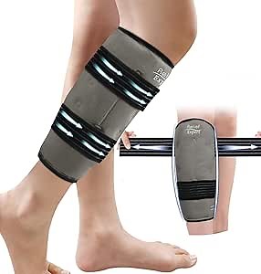 Relief Expert Shin Splint Ice Packs for Leg, Reusable Large Ice Pack Wrap for Runners, Shin Cold Therapy Compression Sleeve for Calf and Leg