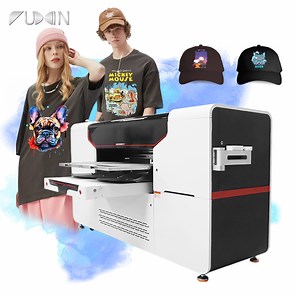 [Hot Item] Multi Color DTG Double Station I3200 4 Head Flatbed DTG Printer with Configured Self-Cleaning Function