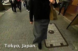 Japanese invention: The vending machine dress.