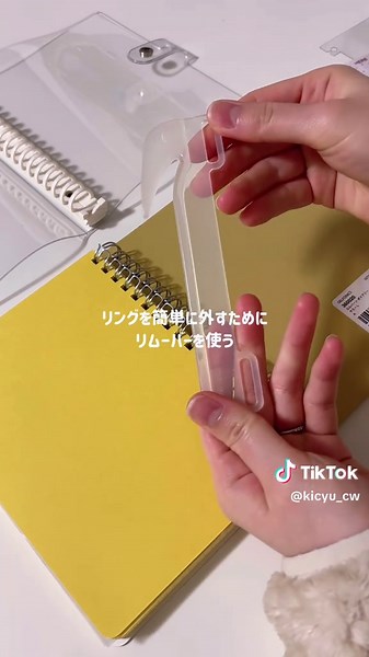 ロルバーンLをシステム手帳化✨ぴったりファイル