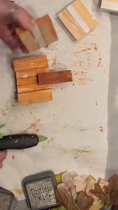 10K views · 182 reactions | DIY Jenga Block Pumpkin… with a twist! . Perfect for tiered trays, mantels, or table decor #jengablockspumpkin #jengablocks | Just That Perfect Piece | Facebook