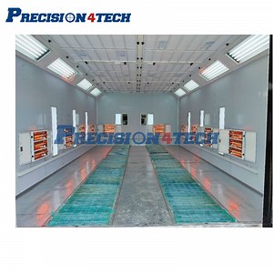 [Hot Item] 2024 CE Approved Paint Booth with Water Curtain Spraying Booth