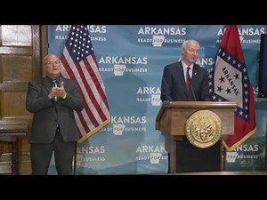 Gov. Asa Hutchinson gives update on COVID-19 cases in Arkansas (May 12, 2020)