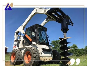 [Hot Item] Garden Used Auger Drill, Earth Drill for Mini Skid Steer Loader