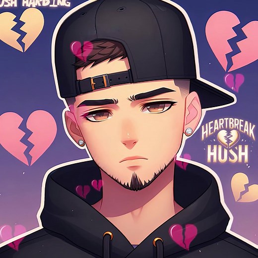 Ghostin  #heartbreakhush #hushharding #rap #rapper #vibe | Hush Harding | Facebook