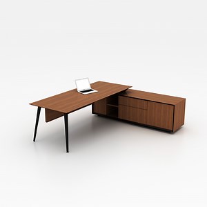 [Hot Item] Luxury Modern Office Furniture Executive Table MDF President Desk