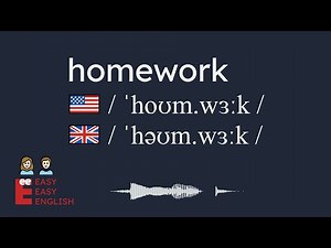 How to pronounce homework? US English UK English IPA Audio Waveform 👩👨 How to say homework?