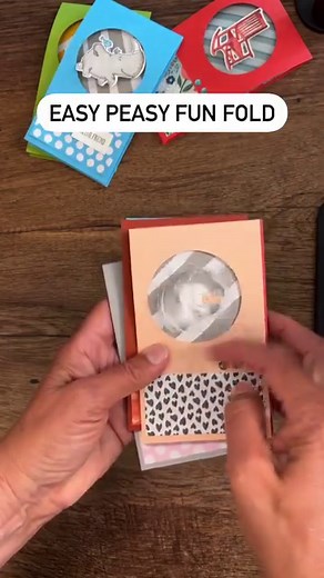 6.1K views · 120 reactions | An easy fun fold that only needs a punch. This is our weekly card challenge over in the Back Porch Stampers. Watch us make these cards on our latest Create with Us show on our YouTube channel. Come join the fun. #backporchstampers #stampingonthebackporch #easyfunfoldcards #cardchallenge #cardmaking | Stamping on the Back Porch | Facebook