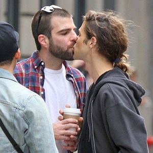 Too Cute! Zachary Quinto Kisses Boyfriend Miles McMillan in NYC: See the Sweet PDA Pic