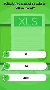 1.6K views | #Quiz #excelQuiz | Excel Tricks | Facebook