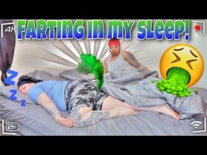 FARTING IN MY SLEEP PRANK ON GIRLFRIEND