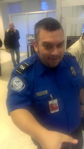Houston TSA Agent Has Come Apart With Being Filmed; Dismayed When Supervisor Confirms Filming is OK