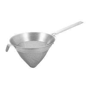 [Hot Item] Stainless Steel Kitchenware Conical Strainer with Handle
