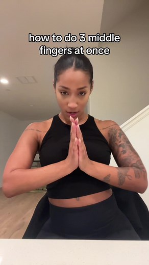 Triple Middle Finger: How To Do It