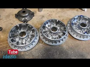 Kymco Downtown 300i ABS Szybka wymiana wariatora