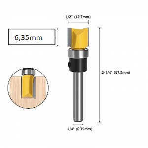 [Hot Item] Woodworking Router Bits Come with Collar and Bearing Right, Green Pantone 375 C