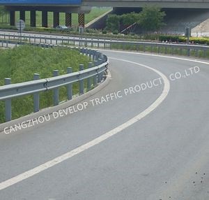 [Hot Item] Aashto M180 Standard Q345/ASTM A36 Steel Highway Curved Guardrail for Sale