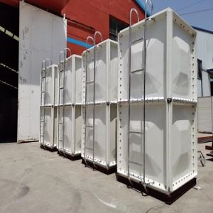 [Hot Item] GRP Overhead Rectangular Water Storage Tank 20m3
