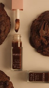 lip oil desserts 🤍 our best-selling lip oil is now available three NEW sweet scents 👄 available now at kyliecosmetics.com 🤍 for a dose of sheer color that combines the shine of a lip gloss with the moisturizing effects of a balm. 🍮 crème brûlée- sheer nude ⁠ 🌰 hazelnut crème- sheer berry red ⁠ 🍪 chocolate cookie- sheer brown | Kylie Skin